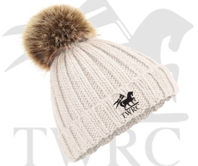 TWRC Faux Fur Knitted Hat 