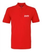 Pure-Unisex-Poloshirts-red