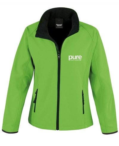 Pure-Ladies-Softshell-Jacket-vividGreen-black