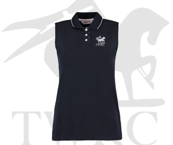 TWRC Ladies Sleeveless Poloshirt 